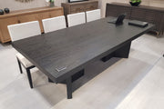 Dark_Brown_oak_veneer_10_seater_dining_table