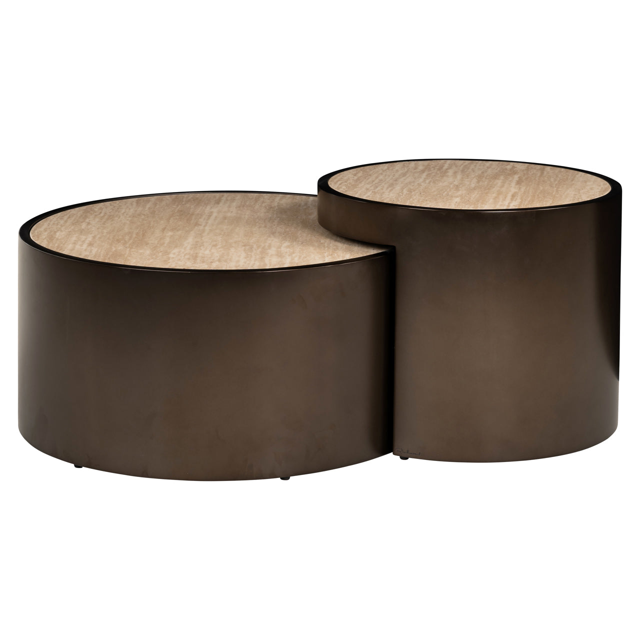 Beaumont Nesting Coffee Tables in Beige