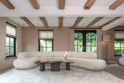 Norell Nesting Coffee Tables in Brown Wood