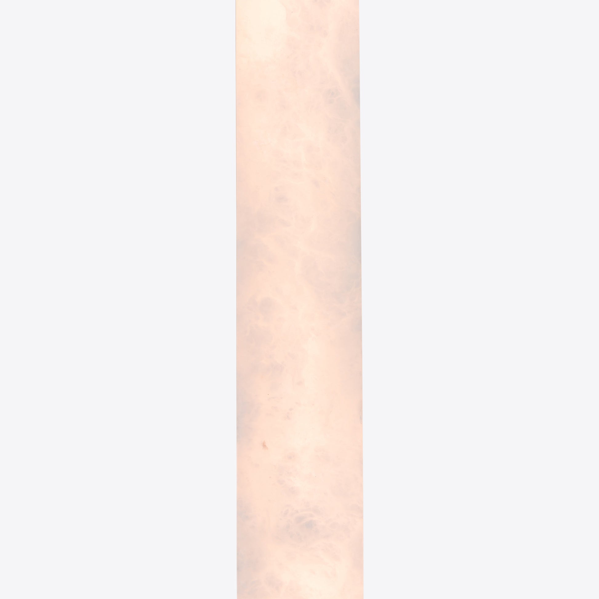 Luxury wall light with white alabaster shade and brushed brass