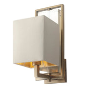 Laik Brass and Glass Wall Light