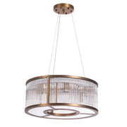 Aston Antique Brass Chandelier