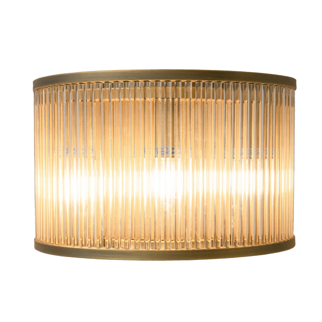 Luxury Antique Brass Finish Wall Lamp