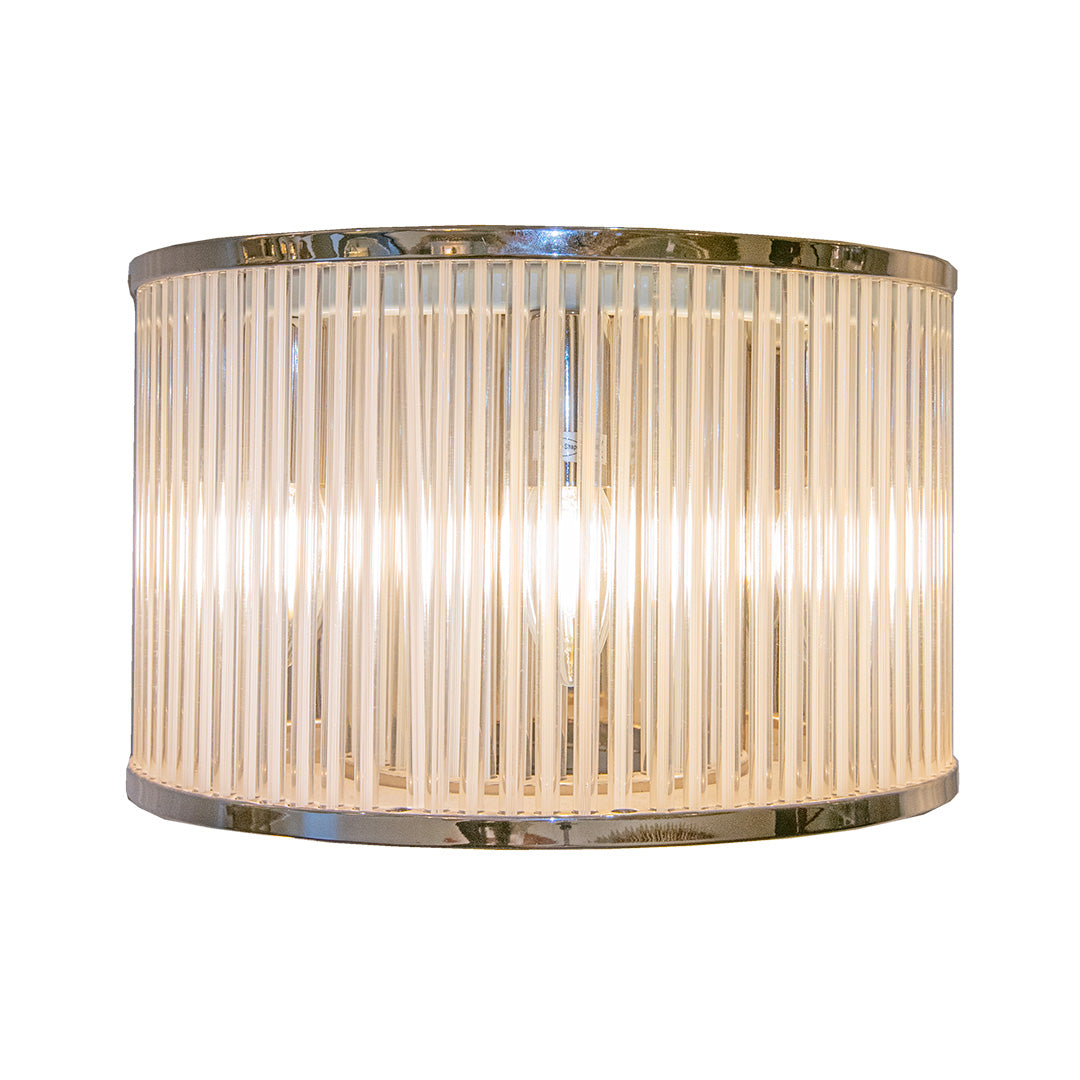 Nickel Finish Wall Lamp