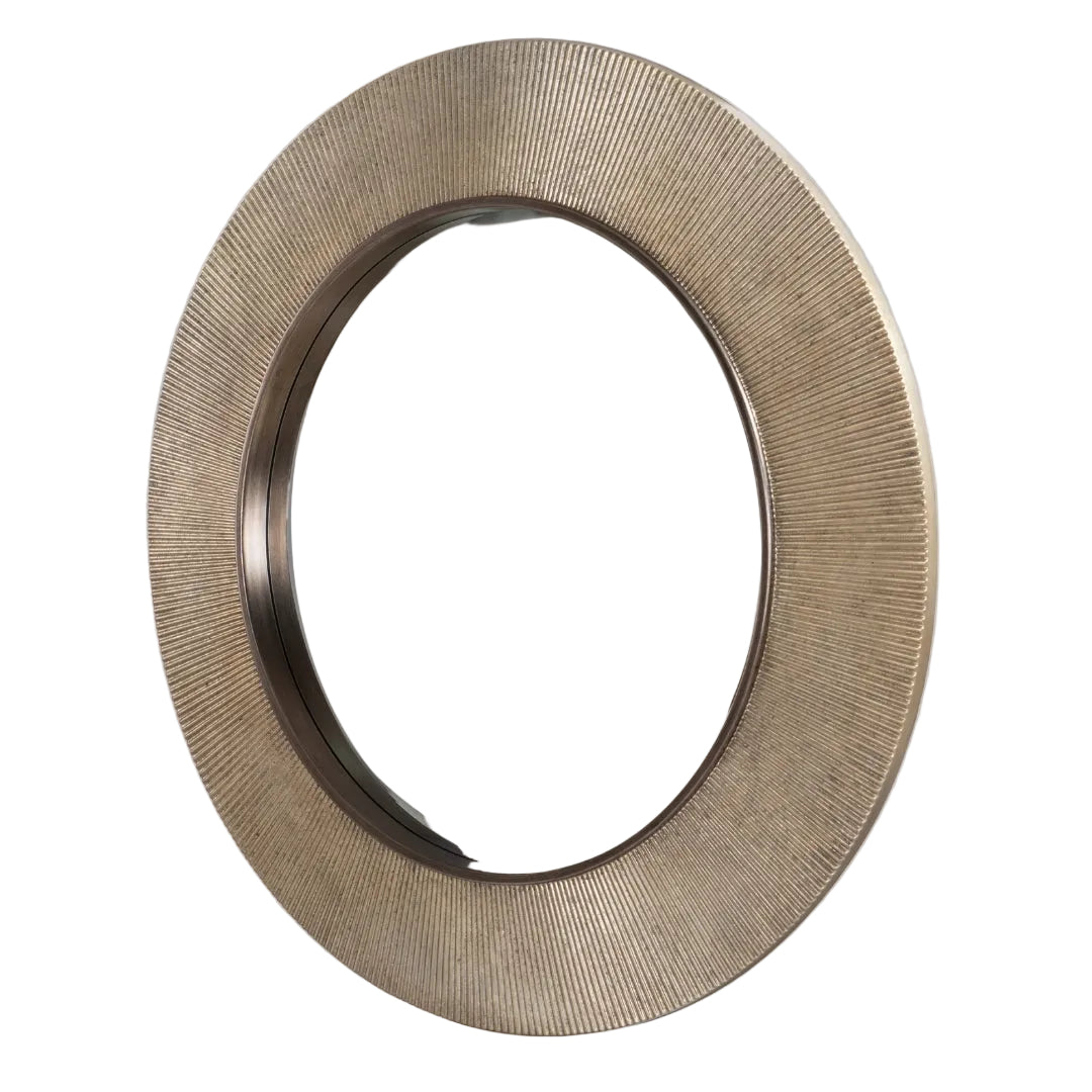 Atelier Round Mirror in Dark Finish