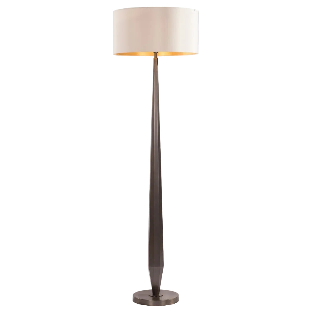 Aurelian Dark Brass Floor Lamp