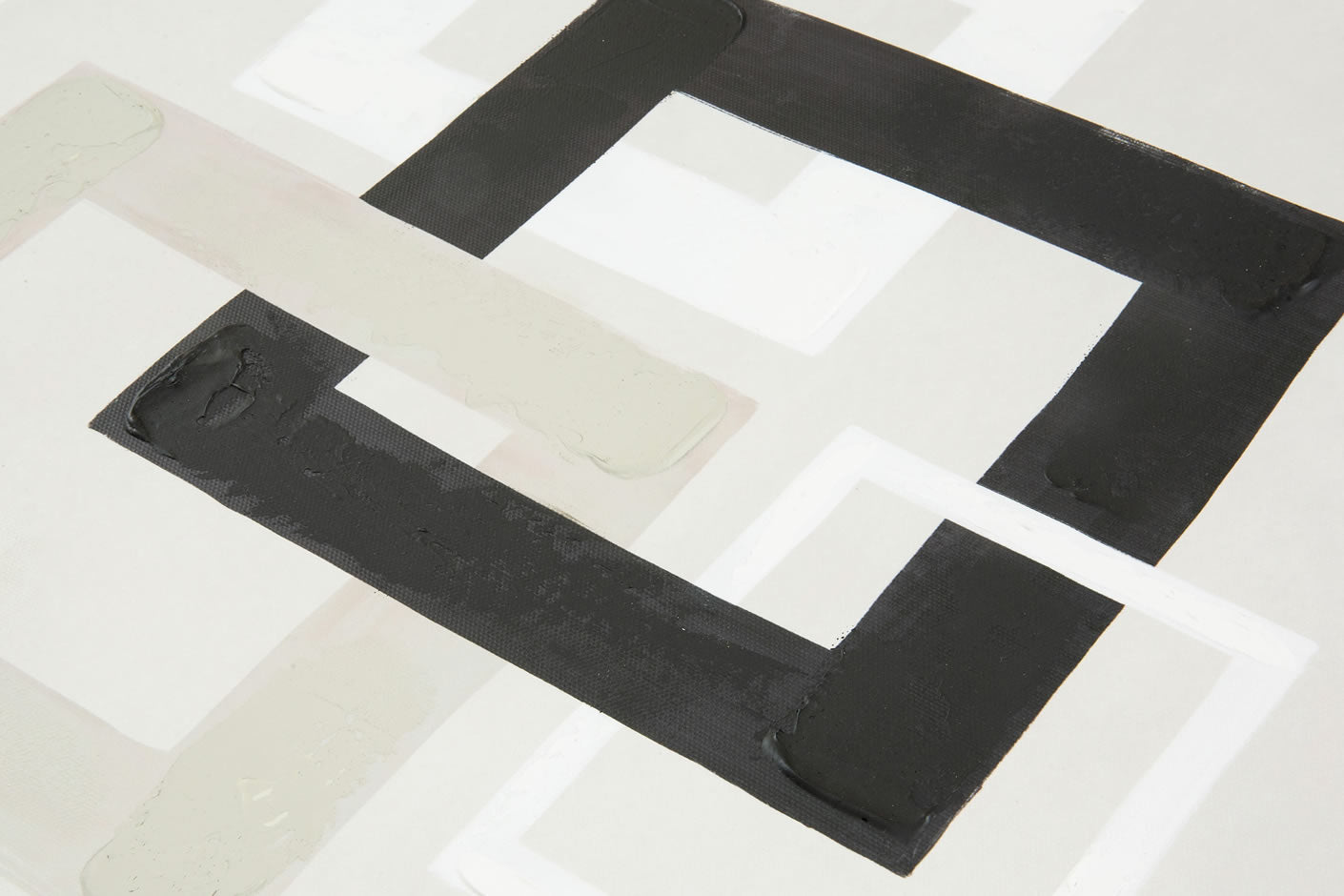 Abstract printed wall art