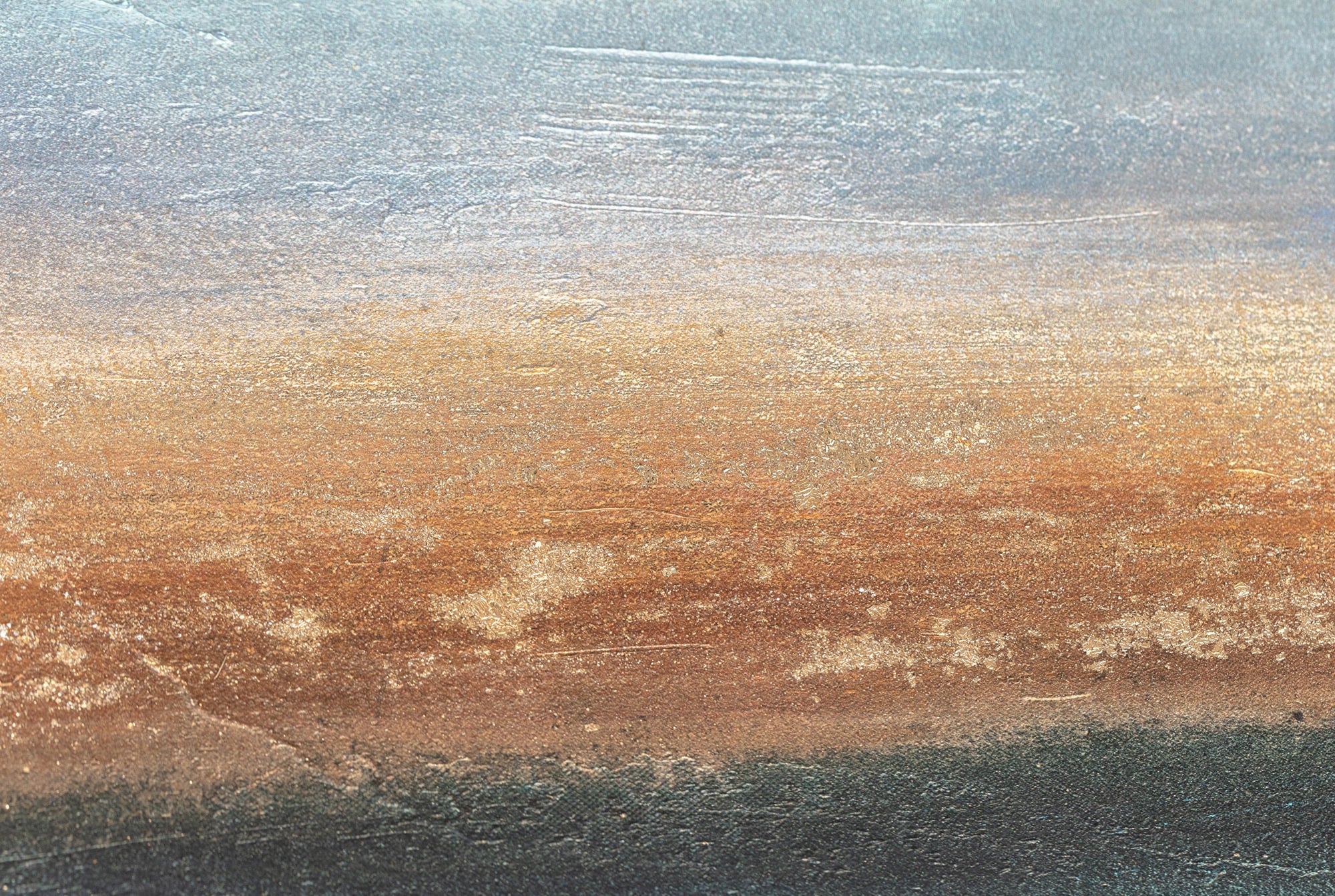 Blue and gold oil on canvas Berkeley Designs