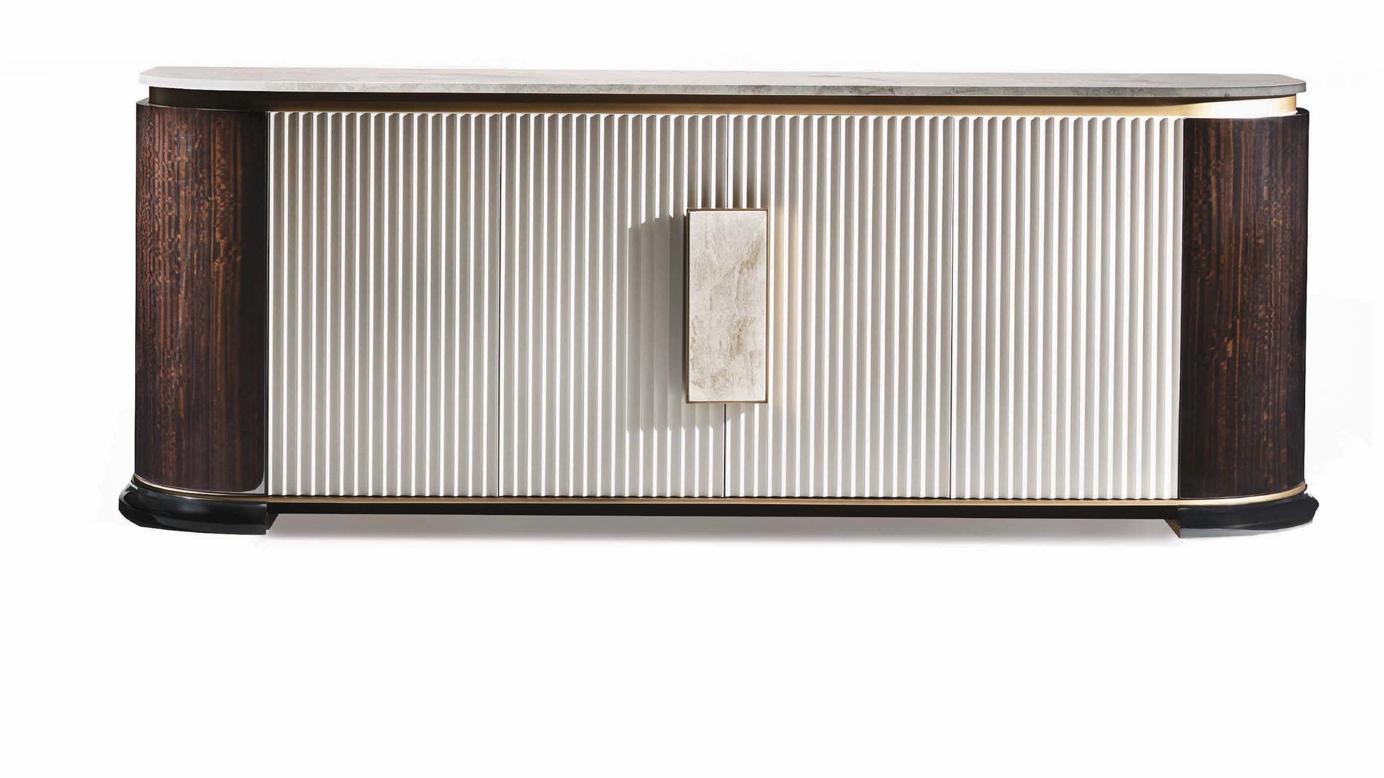 Marble and Brass Chino sideboard BY KEPI