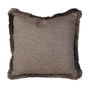 Chocolate Herringbone Cushion