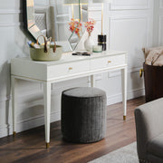 Belgravia Console Table White and gold 