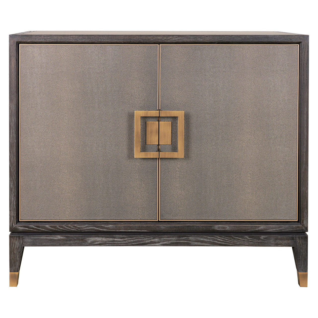 Shagreen Sideboards with  Brass handles 