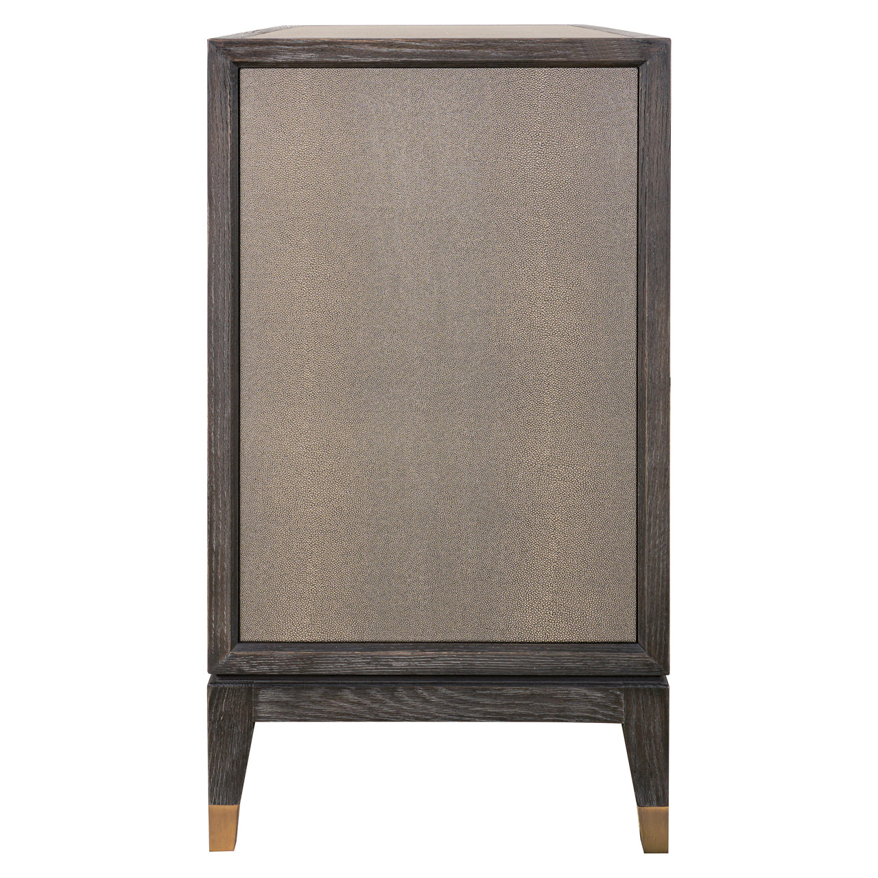 Shagreen Sideboards with  Brass handles 