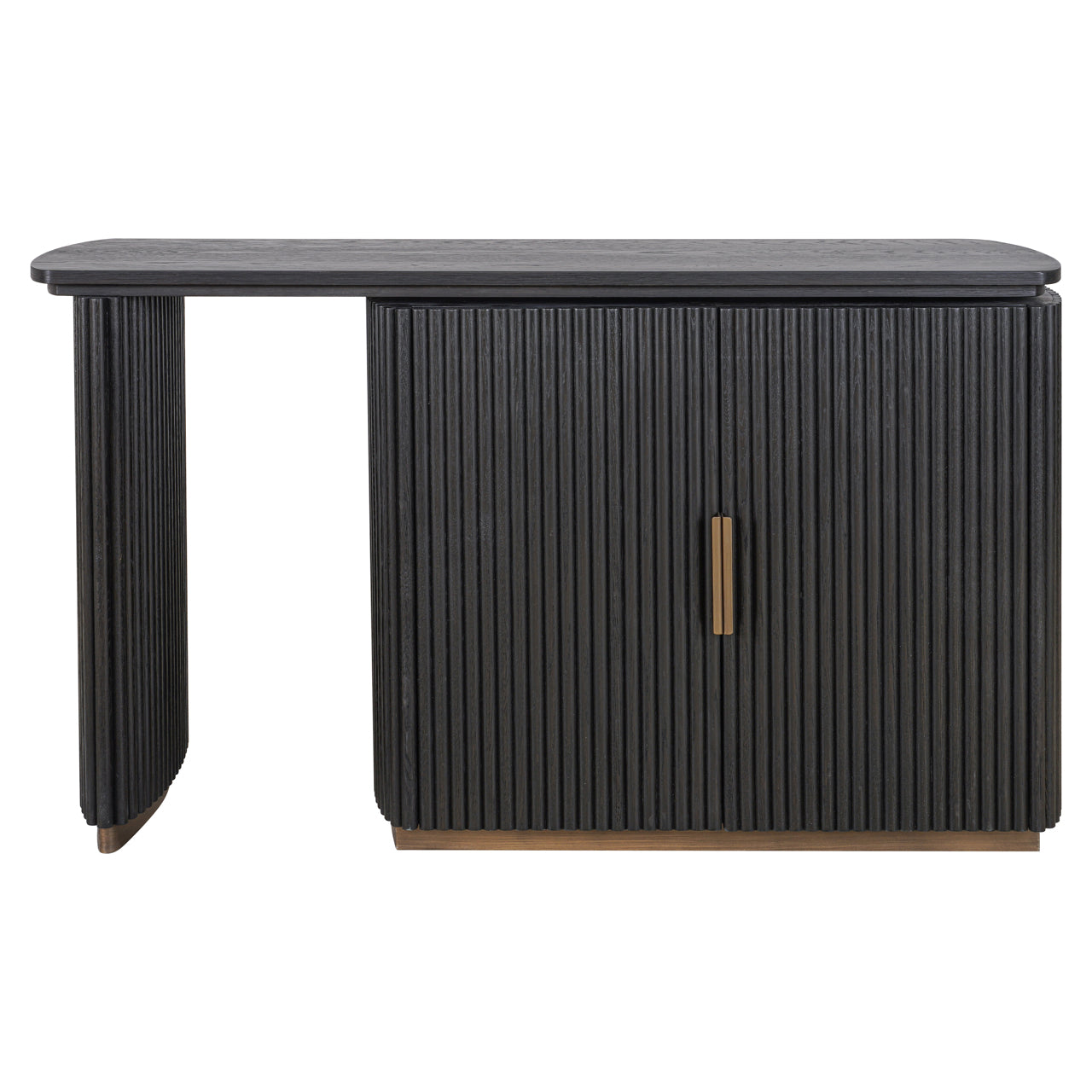 Cambrai Writing Desk in dark Coffee Wood