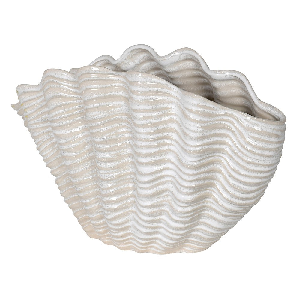 Ceramic Clam Vase