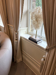 Small White Faux Coral on Stand