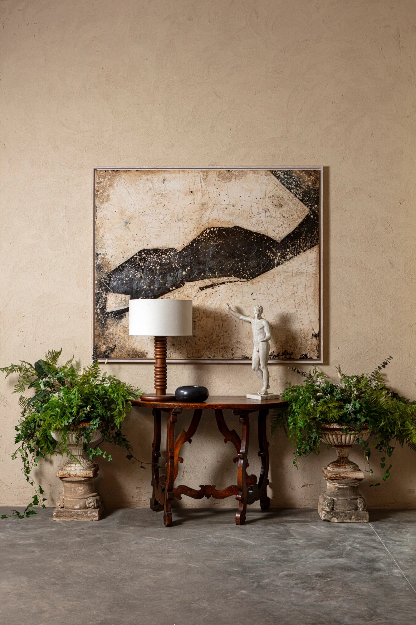 Darwin_Wooden_Table_Lamp_with_beige_shade