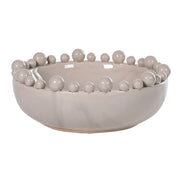 Decorative Bobble Edge Cream Bowl