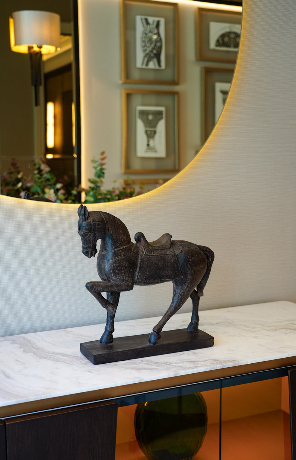 Dressage decorative horse 