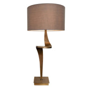 Enzo Antique Brass Table Lamp