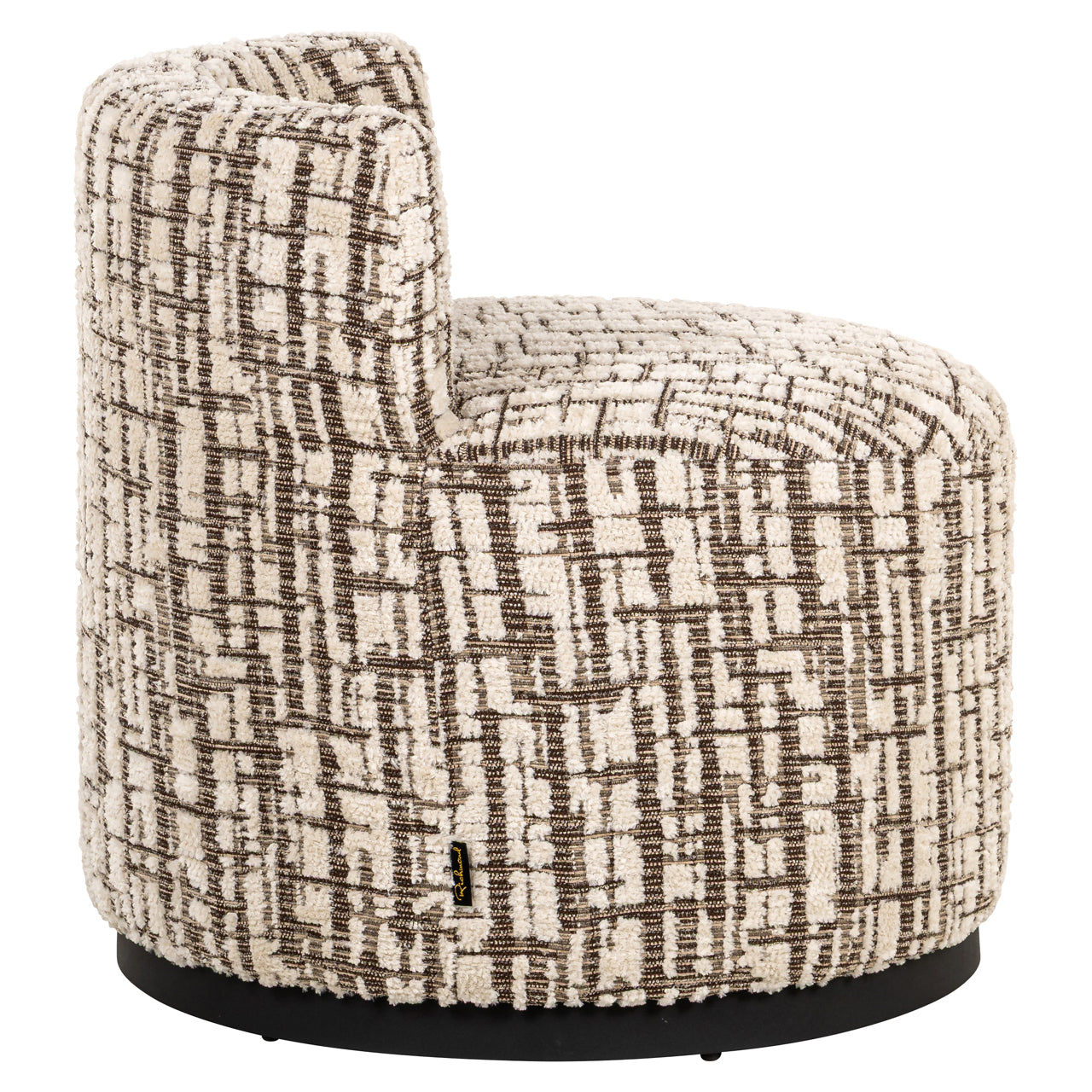 Francesca Lounge Chair in Cream Upholstery