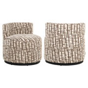 Francesca Lounge Chair in Cream Upholstery