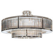 Garnet Nickel Flush Ceiling light