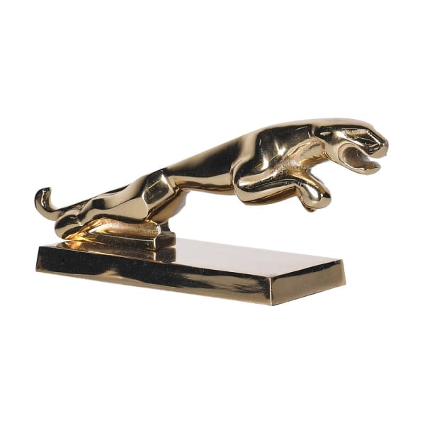 Gold Jaguar Ornament