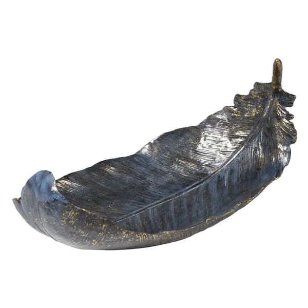 Golden feather trinket home dish