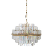 Aurelia Chandelier In Brushed Gold