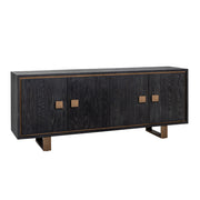 Hunter Heritage Sideboard in Black Rustic Finish