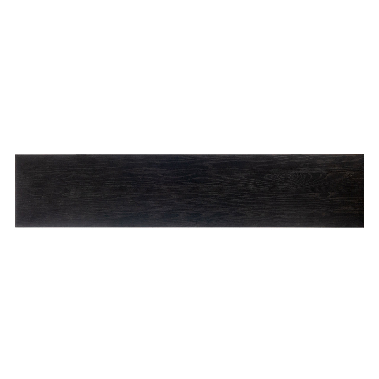 Media Unit in Black Rustic Finish and gold 