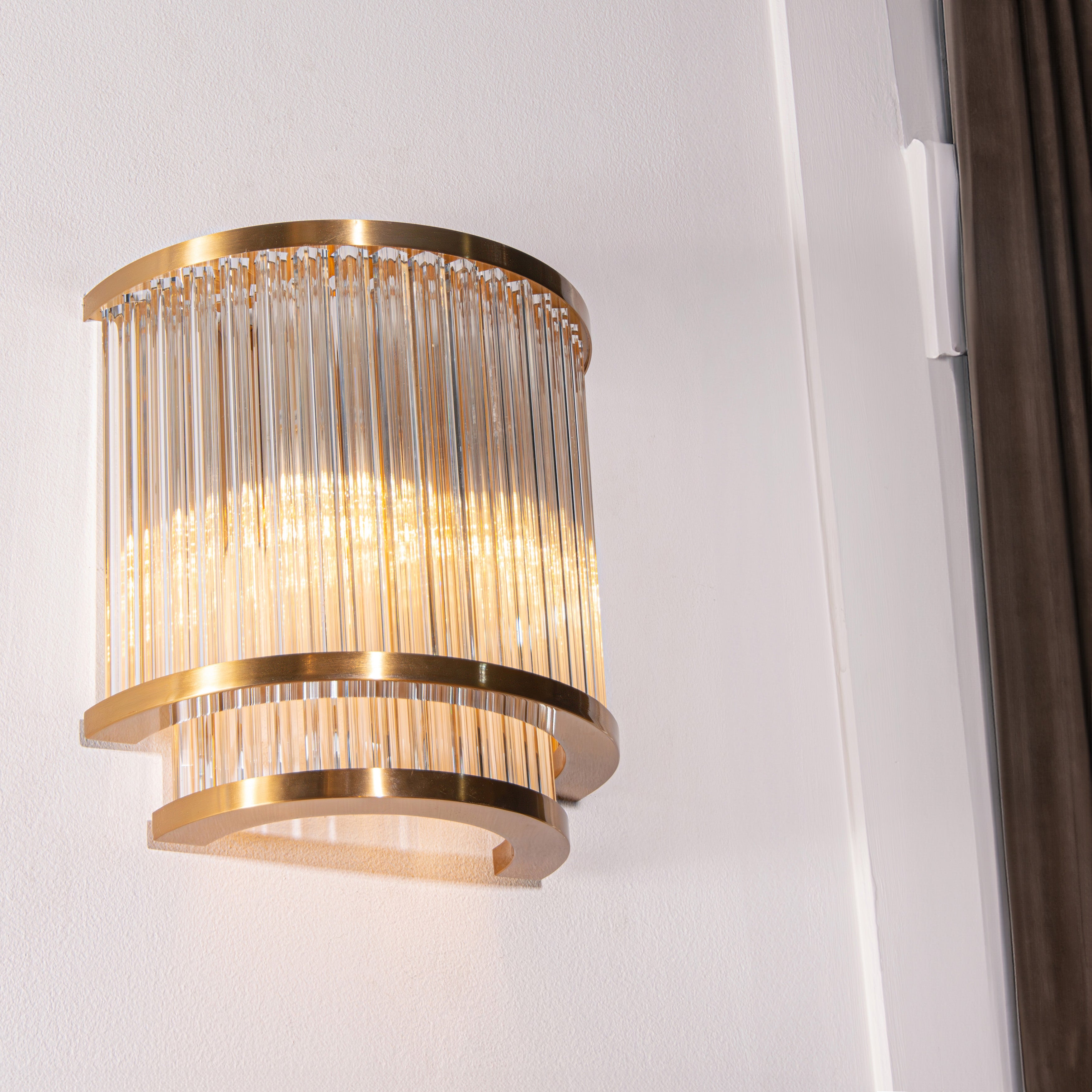 Iona Brass Wall Lamp