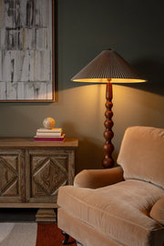 Kobe walnut floor light