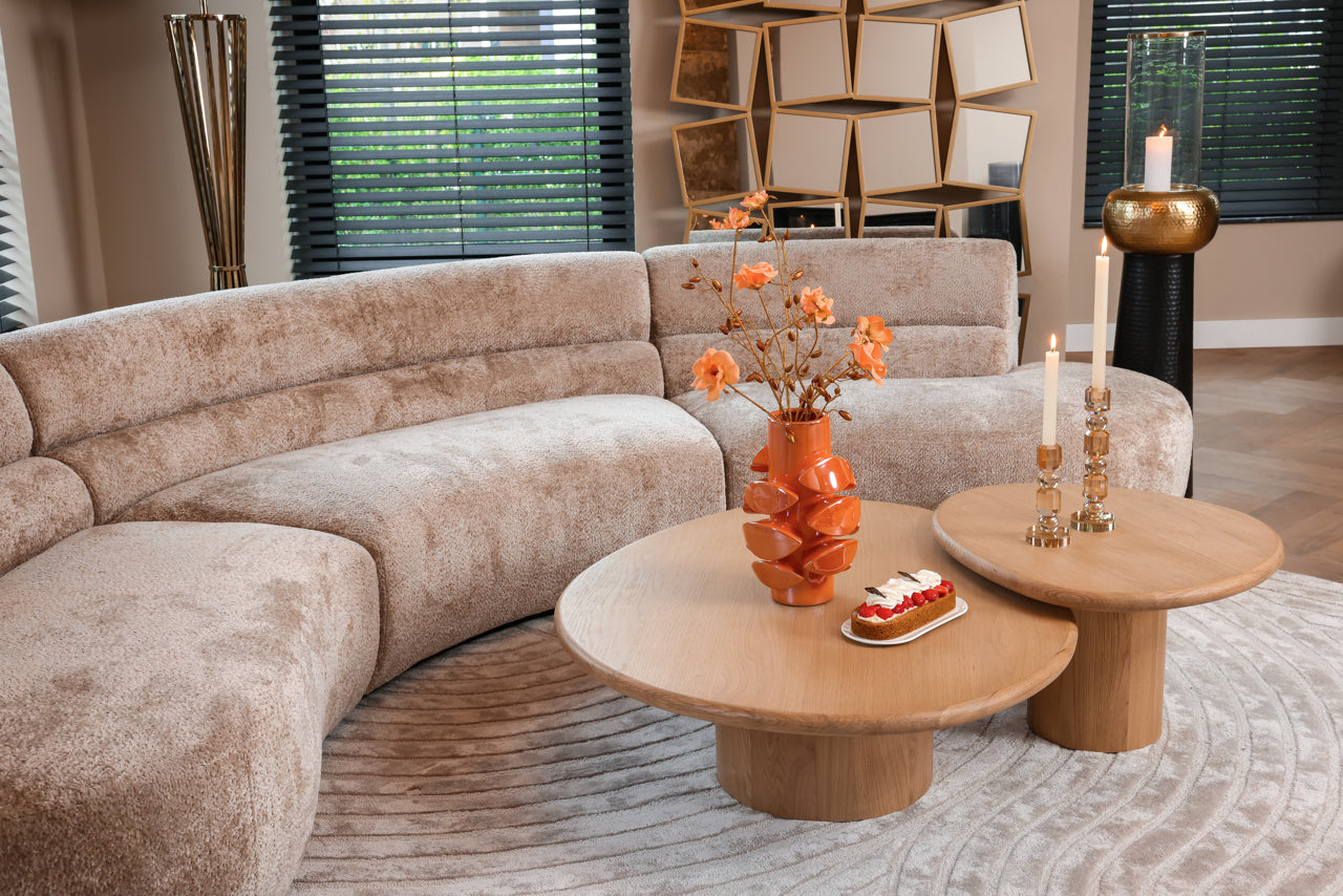 Contemporary natural rug