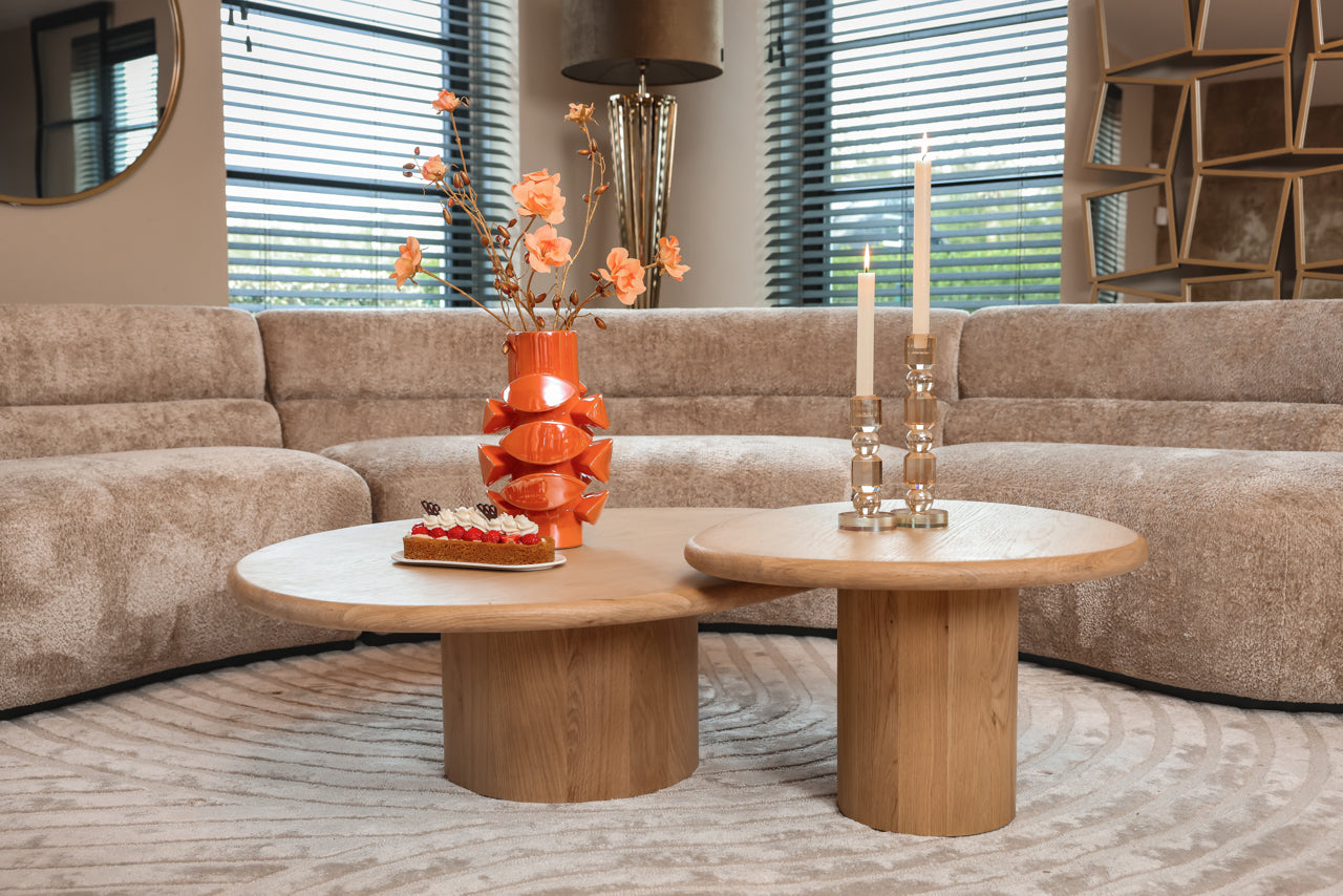 Contemporary natural rug