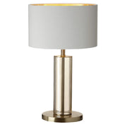 Neutral Antique Brass Table Lamp
