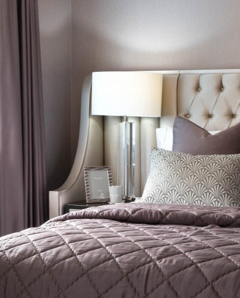 Tall Nickel Table Lamp