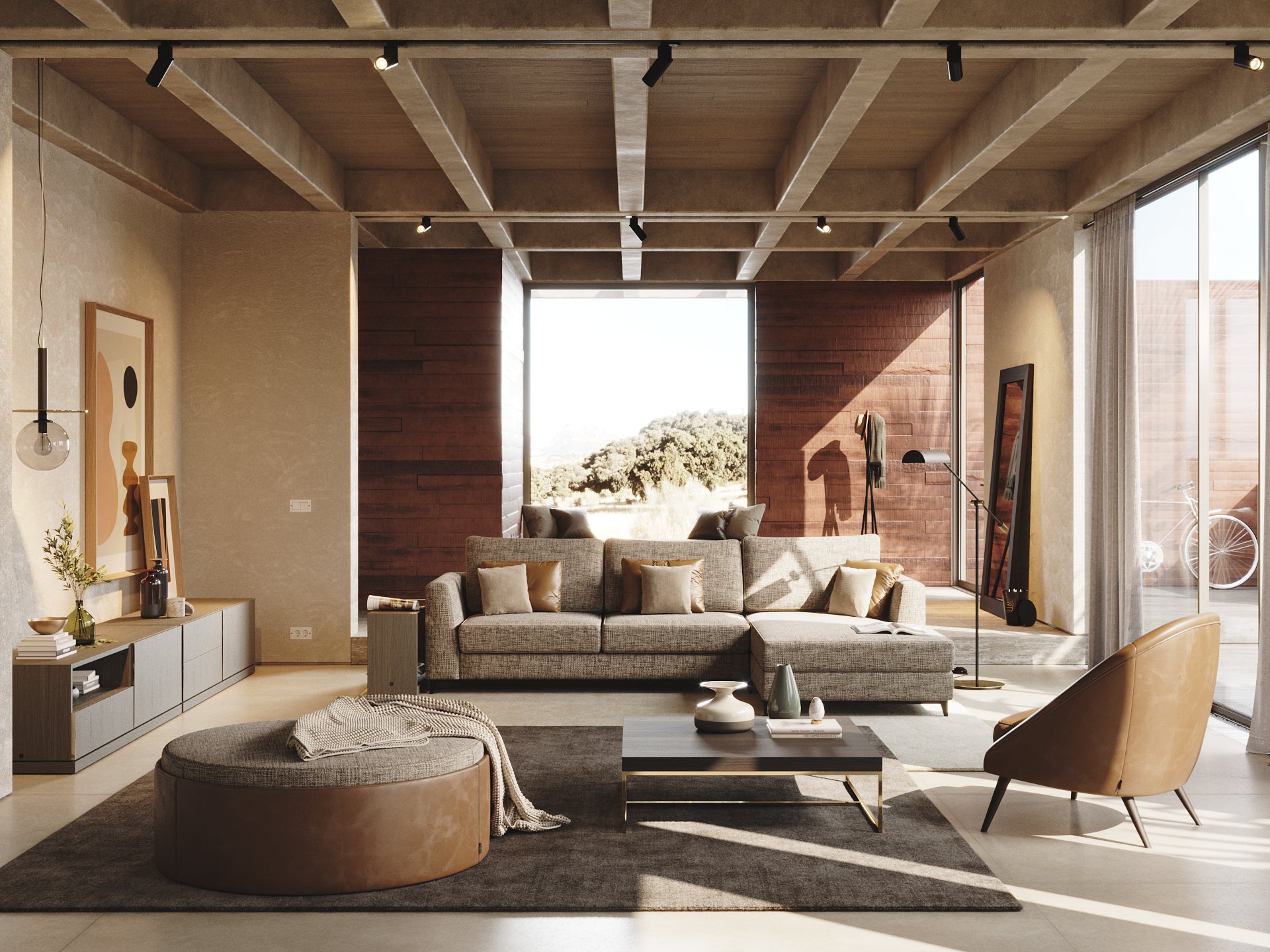 London_luxury sofa_with_chaise_longue_Laskasas