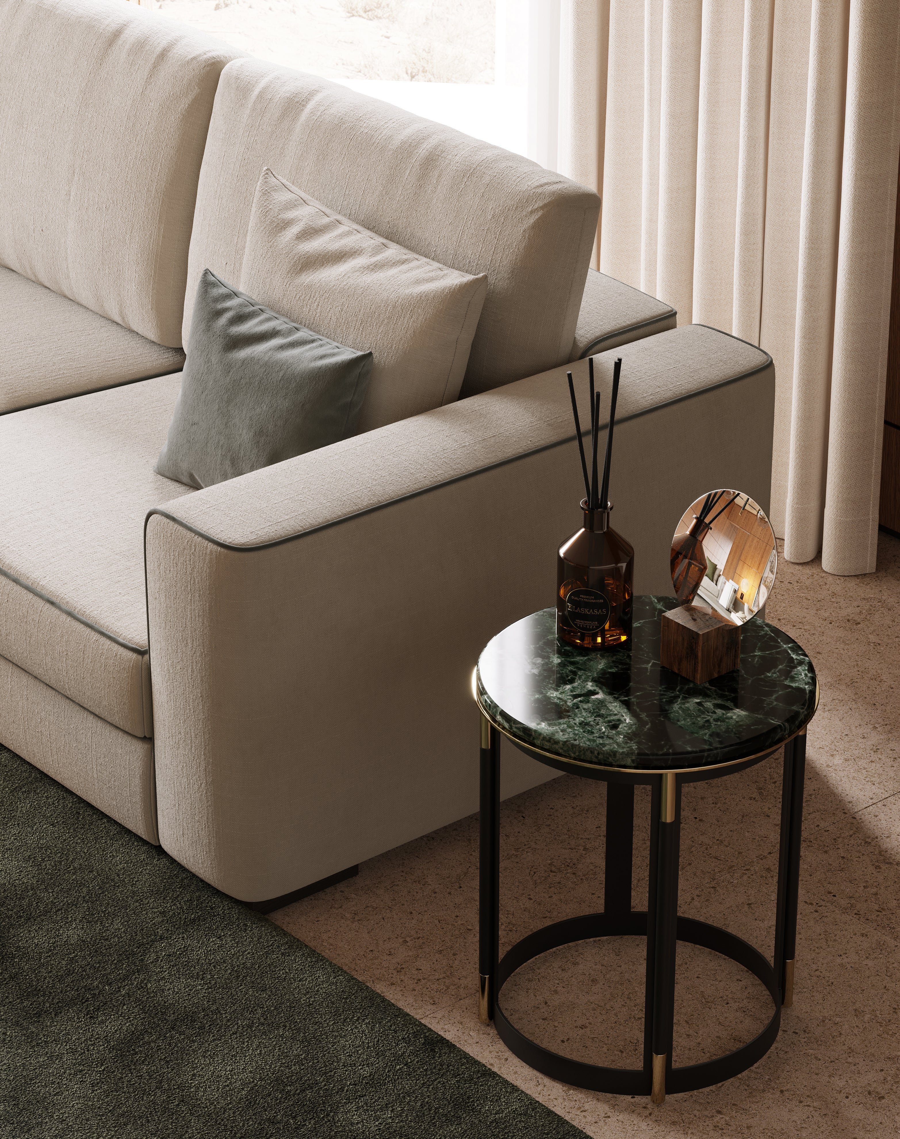 Laskasas side table 