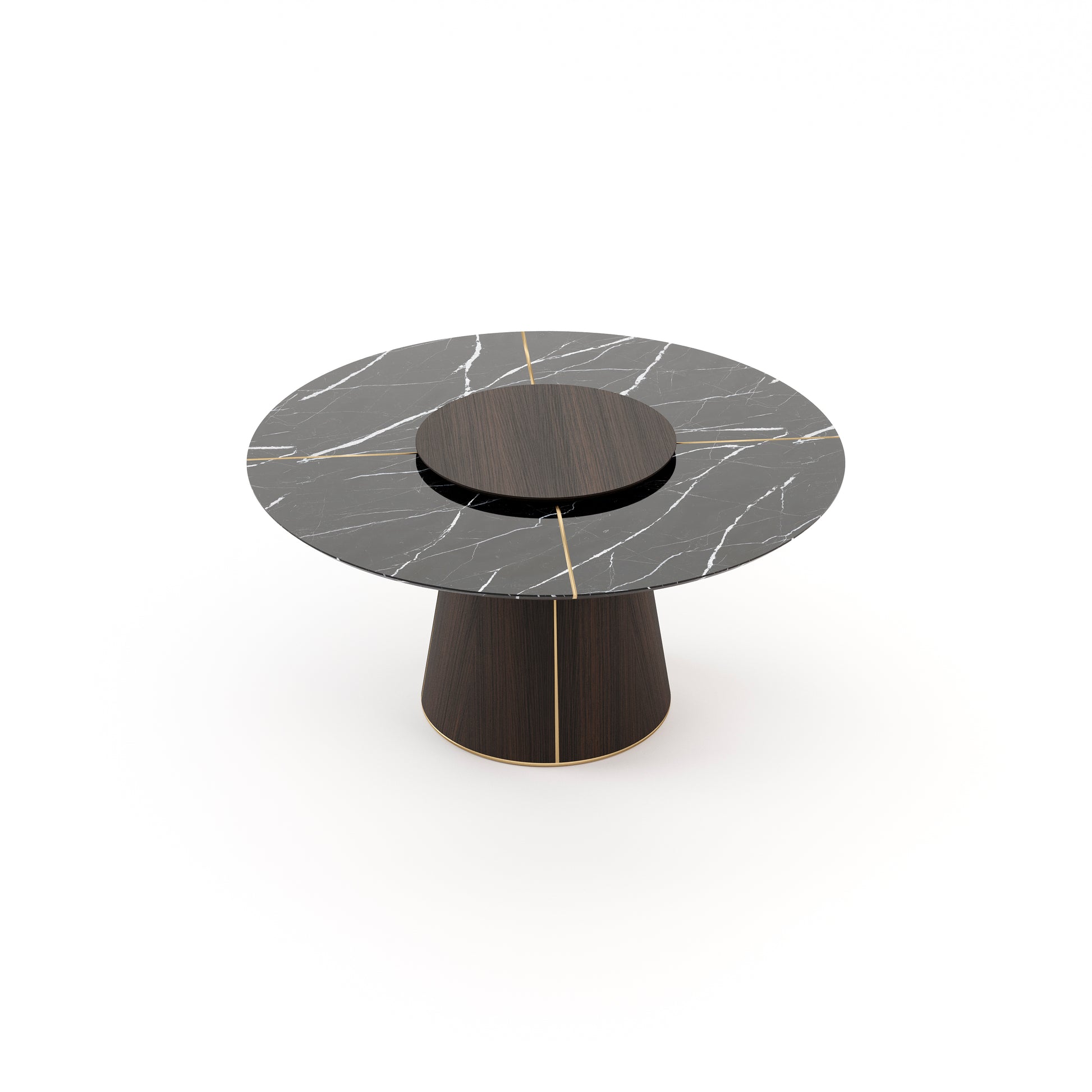 Laskasas luxury marble dining table 