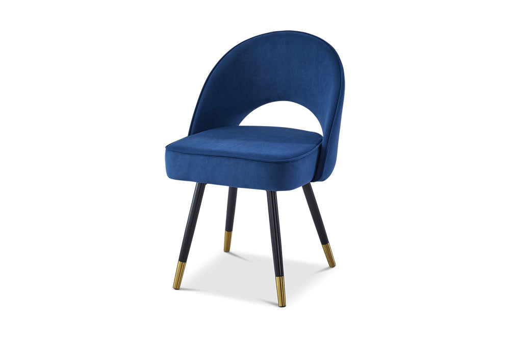 Hoxton Dining Chair Set of 2 Blue