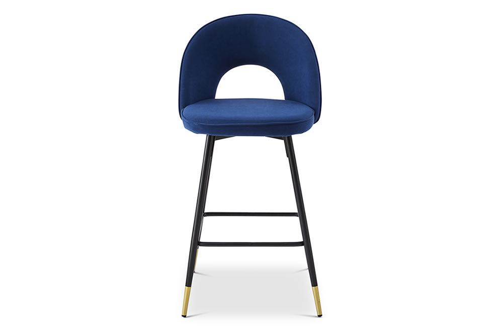 Hoxton Barstool Midnight Blue