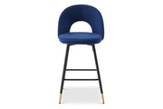 Hoxton Barstool Midnight Blue