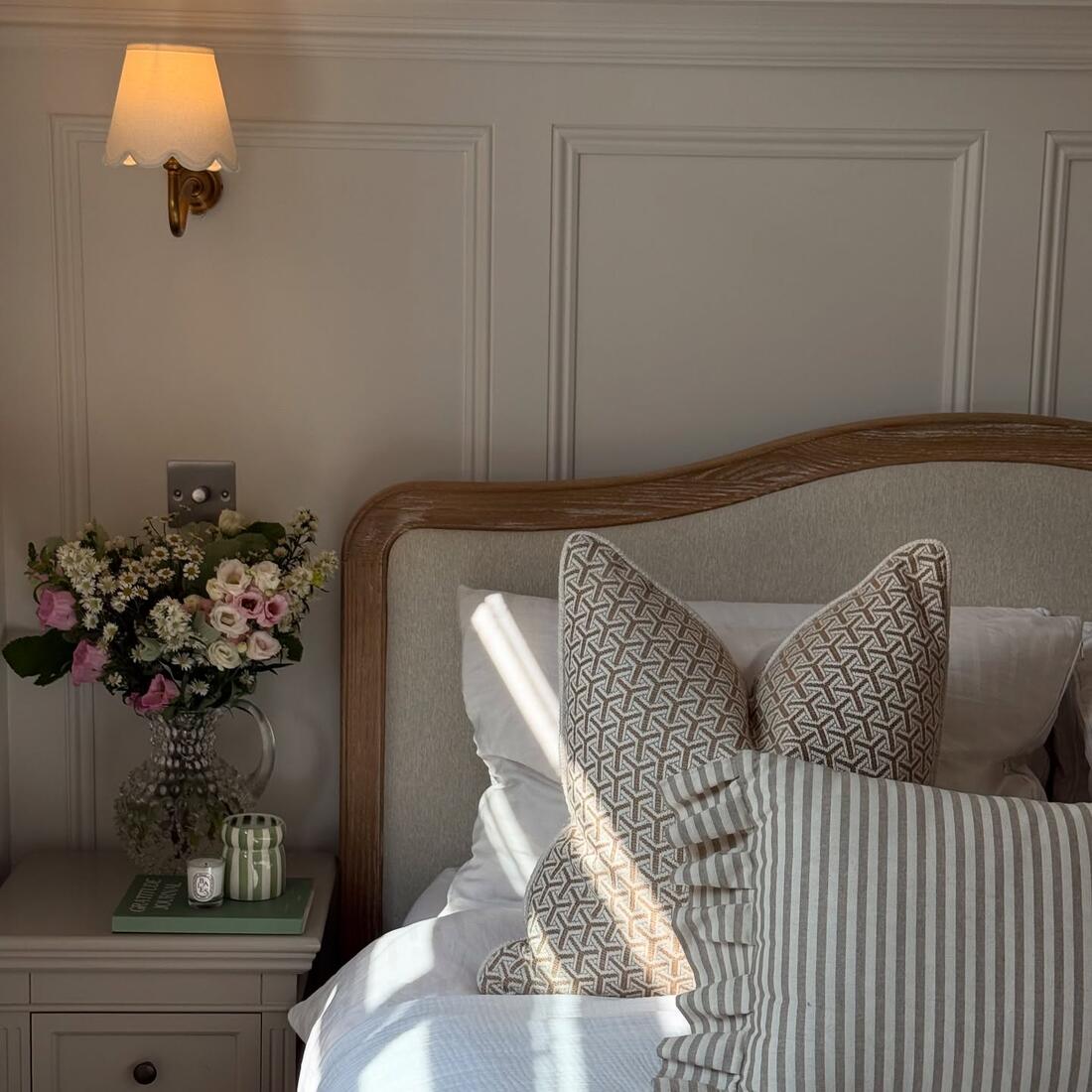 Monte Almond Cushion Andrew Martin