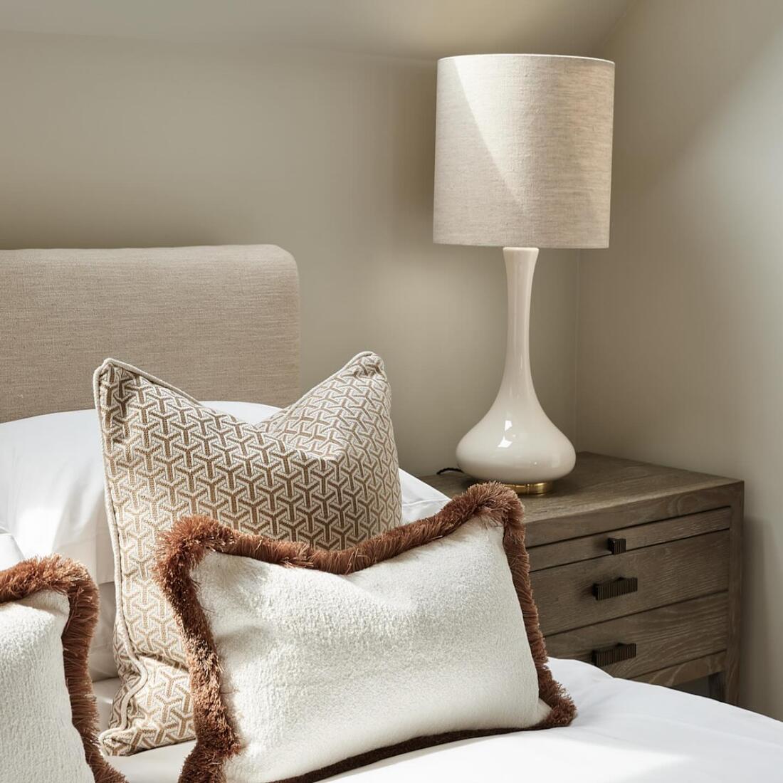 Monte Almond Cushion Andrew Martin