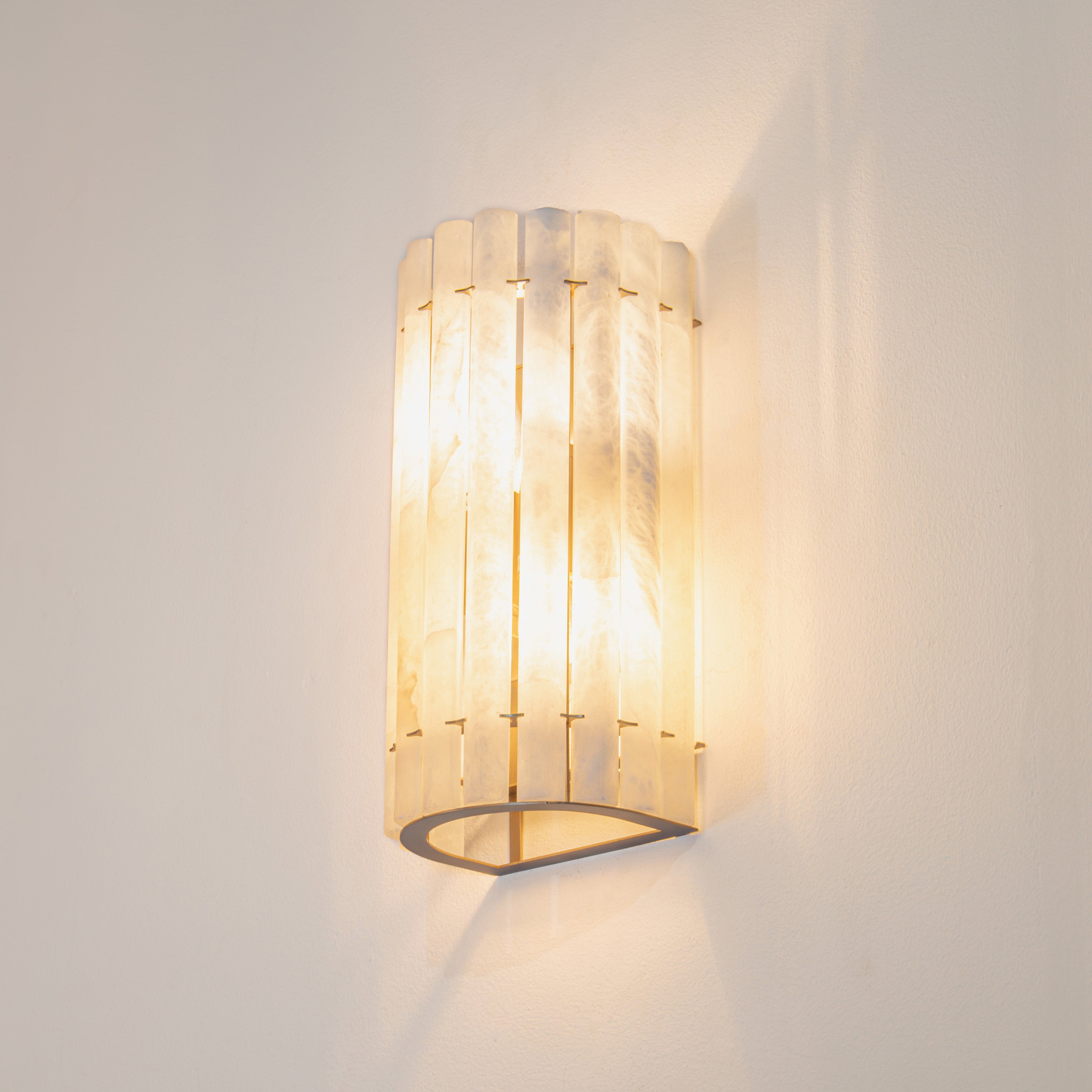 Morven Bronze and Glass Wall Light