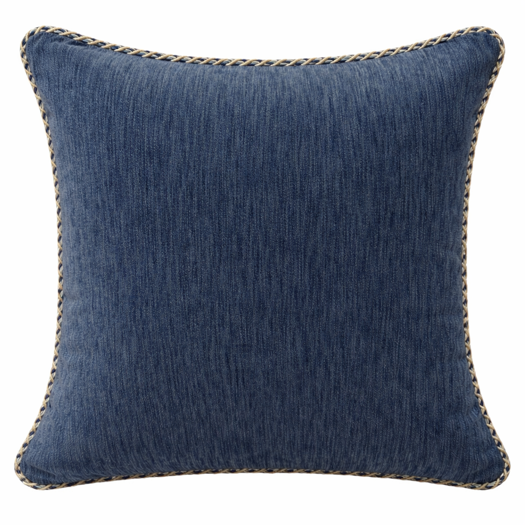 Navy Tweed Bespoke Cushion