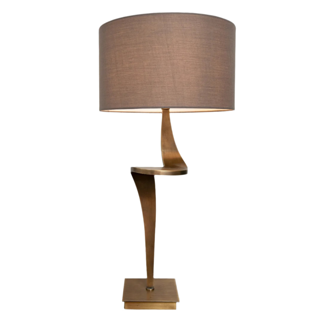 Enzo Antique Brass Finish Table Lamp
