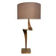 Enzo Antique Brass Finish Table Lamp
